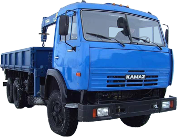 Услуги крана-манипулятора в Пензе, заказать кран-манипулятор КАМАЗ-55102 KATO 3т г. Пенза